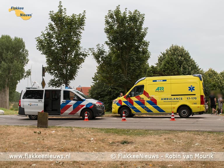 Fietser gewond na aanrijding