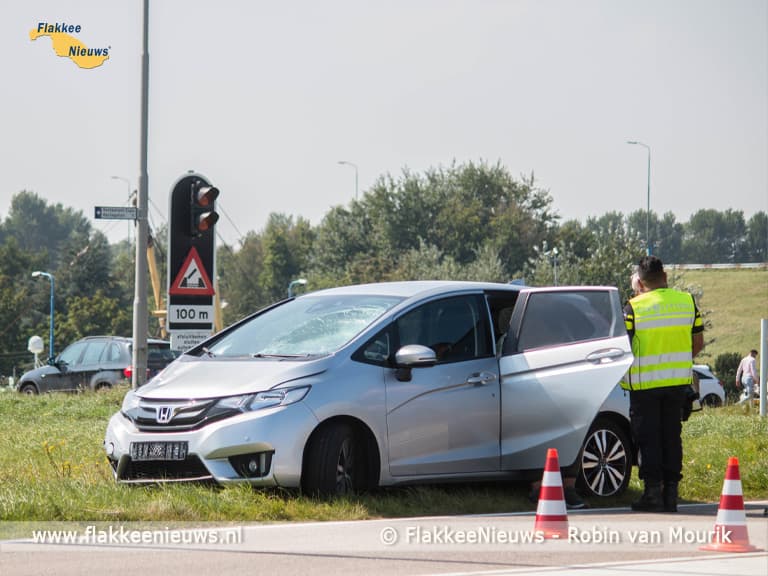 Scooterrijder ernstig gewond bij ongeval nabij N57