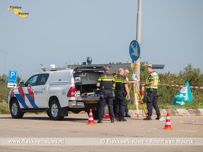 Scooterrijder ernstig gewond bij ongeval nabij N57