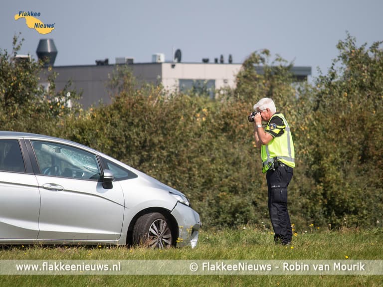 Scooterrijder ernstig gewond bij ongeval nabij N57