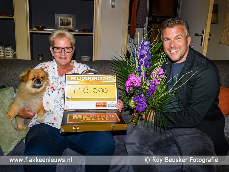 Jeanet uit Middelharnis door Winston Gerschtanowitz verrast met 116.000 euro