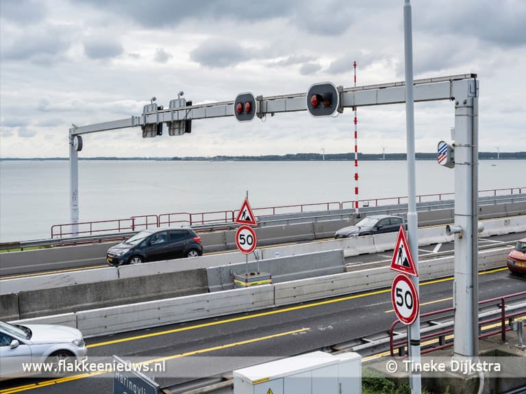 3 nachtafsluitingen Haringvlietbrug voor verbreding krappe rijstrook