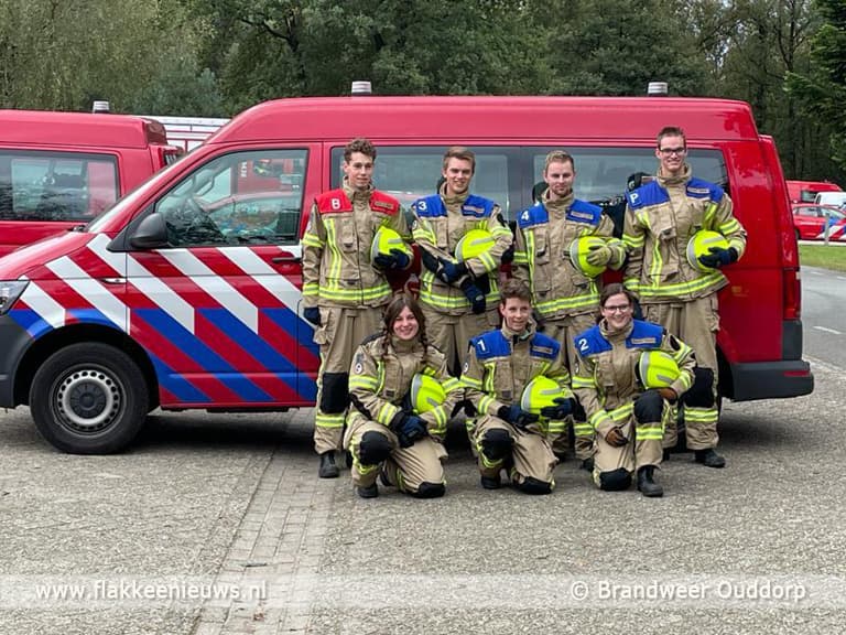 Jeugdbrandweer Ouddorp behaalt 2e plaats van Nederland