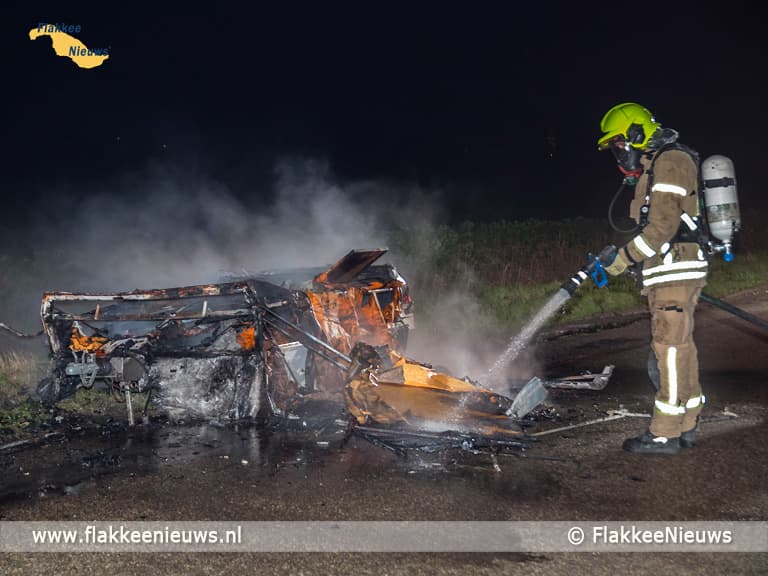 2022 feestelijk gestart met veel vuurwerk op Goeree-Overflakkee