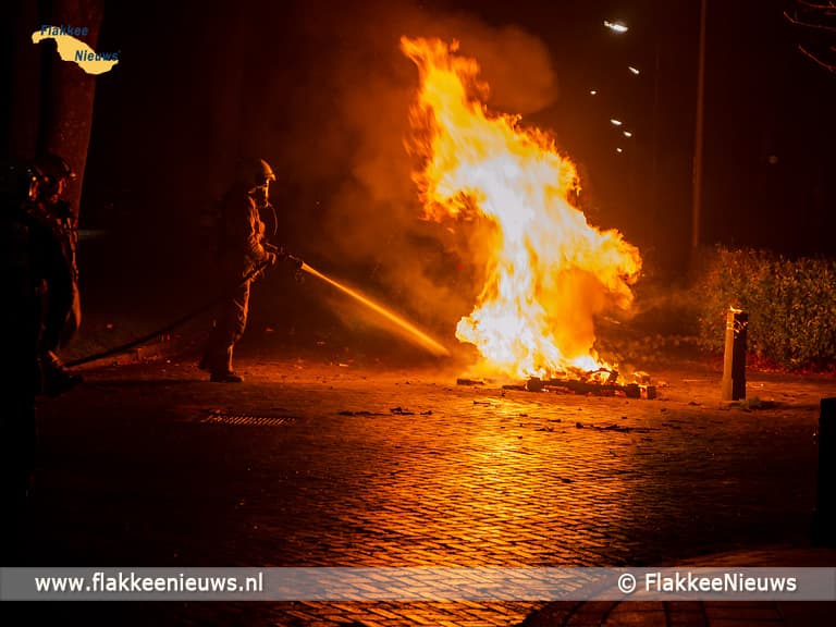 2022 feestelijk gestart met veel vuurwerk op Goeree-Overflakkee
