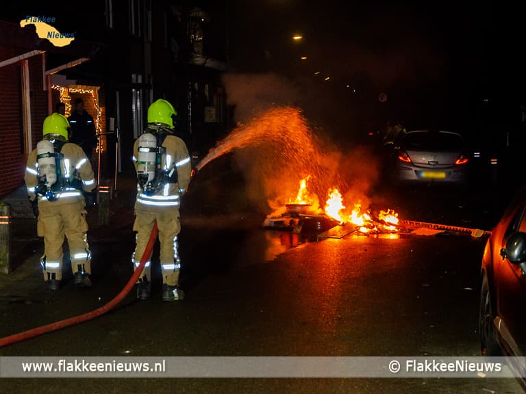 2022 feestelijk gestart met veel vuurwerk op Goeree-Overflakkee