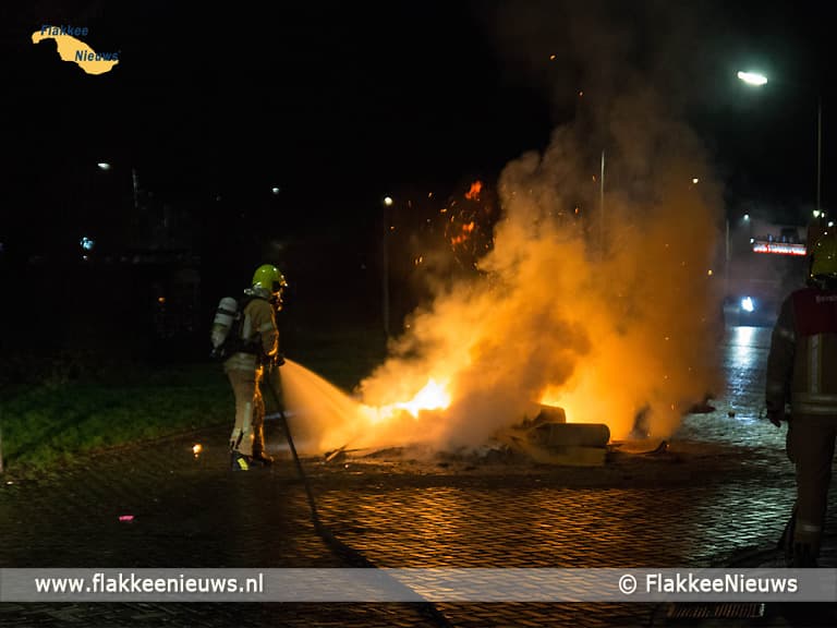 2022 feestelijk gestart met veel vuurwerk op Goeree-Overflakkee