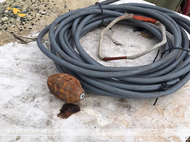 Kinderen vinden oude explosieven in Ouddorp