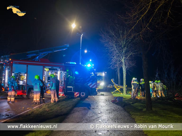Ongeval Dirksland eist leven van man uit Sommelsdijk