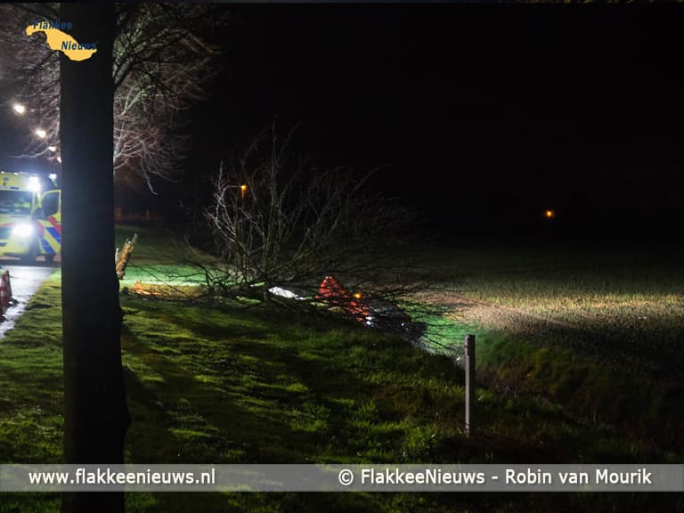 Ongeval Dirksland eist leven van man uit Sommelsdijk