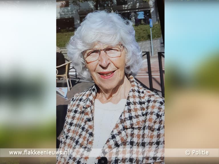79-Jarige vrouw uit Middelharnis nog steeds vermist