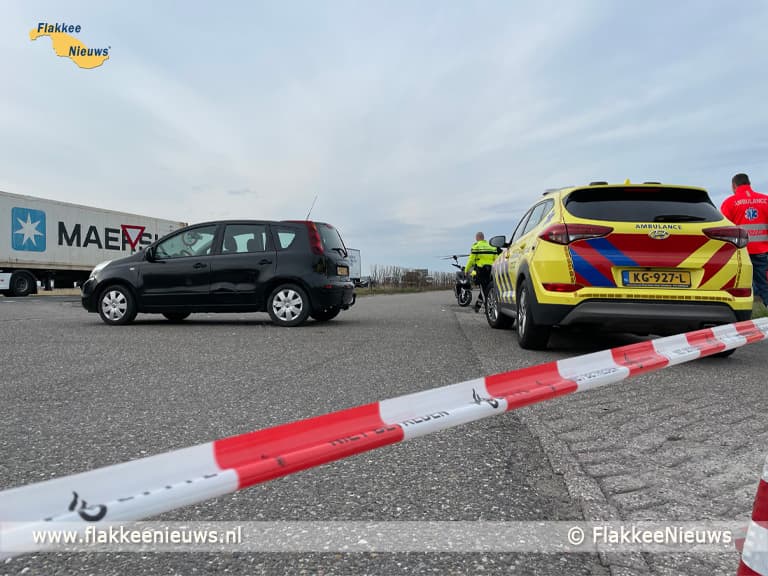Bromfietsbestuurder gewond bij ongeval Nieuwe-Tonge