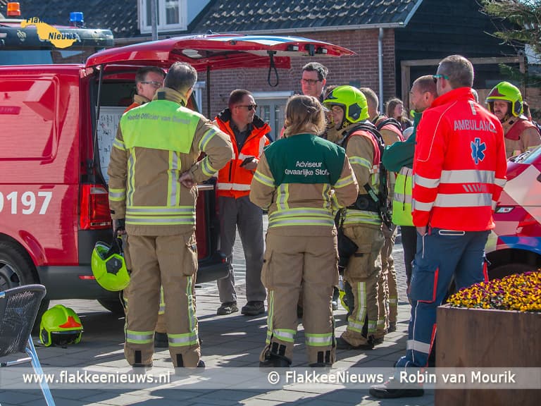 Grote brand in schuur Ooltgensplaat