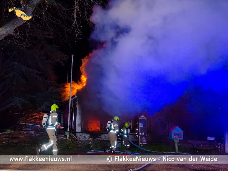 Zeer grote brand in Dirkslandse woning