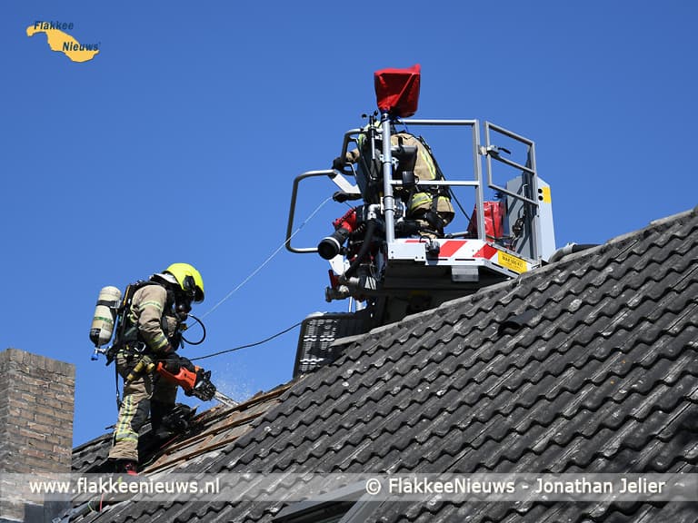 Zonnepanelen veroorzaken brand in Nieuwe-Tonge