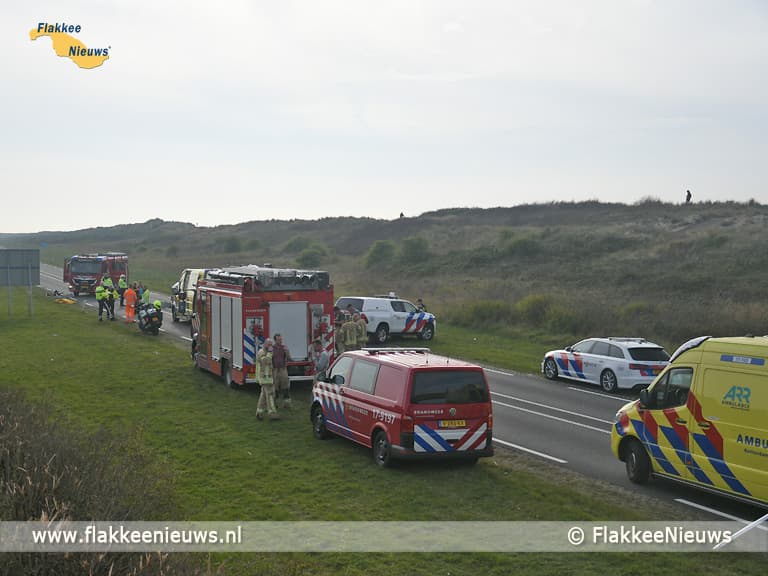 Dodelijk ongeval N57 bij Ouddorp