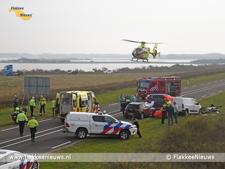 Dodelijk ongeval N57 bij Ouddorp