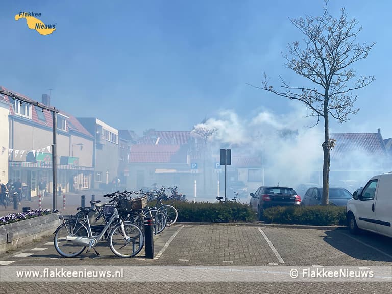 Enorme rookpluim leidt tot verontrustende telefoontjes