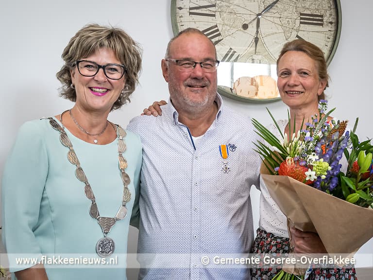 Koninklijke onderscheiding voor Gerrit Kieviet uit Middelharnis