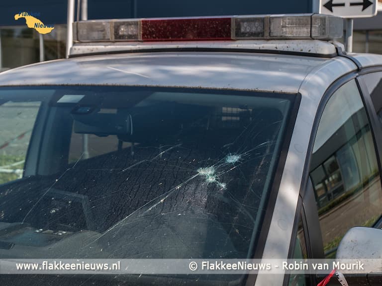 Wederom overval casino Ouddorp en vernieling politieauto