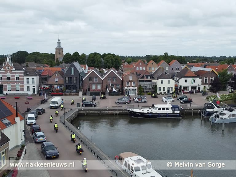 Indrukwekkende Ride4Arno tocht over Goeree-Overflakkee