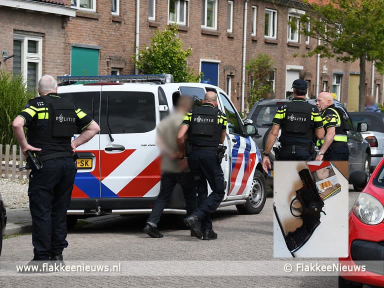 Dirkslander aangehouden na beschieten van fietser