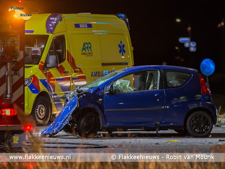Twee zwaargewonden bij ongeval N59 Den Bommel