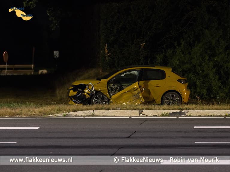 Twee zwaargewonden bij ongeval N59 Den Bommel