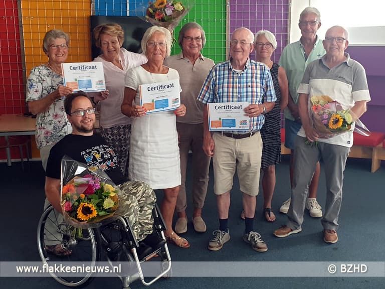 Feestelijke afsluiting cursus Veilig Online