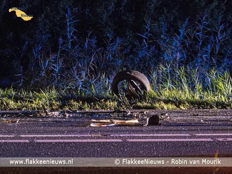 Meerdere gewonden bij ongeval Langeweg Middelharnis