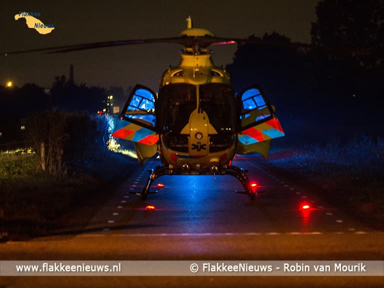 Meerdere gewonden bij ongeval Langeweg Middelharnis