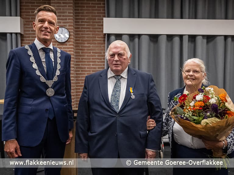 Koninklijke onderscheiding voor Maart Grinwis uit Ouddorp
