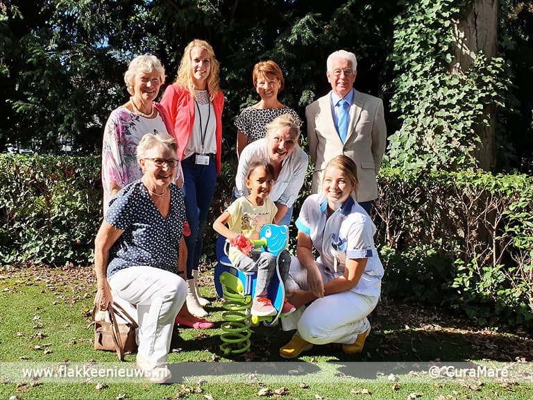 Uitbreiding speeltuin Kinderafdeling dankzij gift