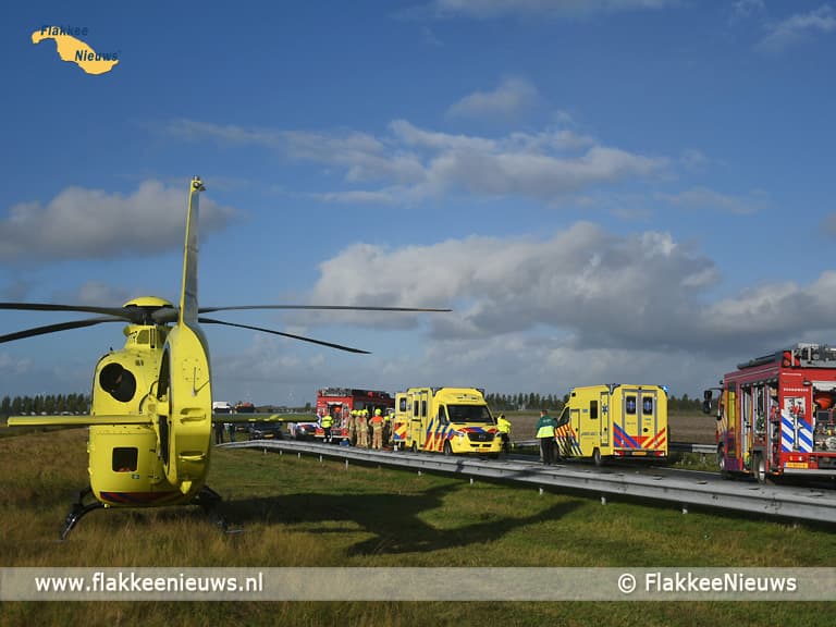 Ernstig ongeval N59 met dodelijke afloop