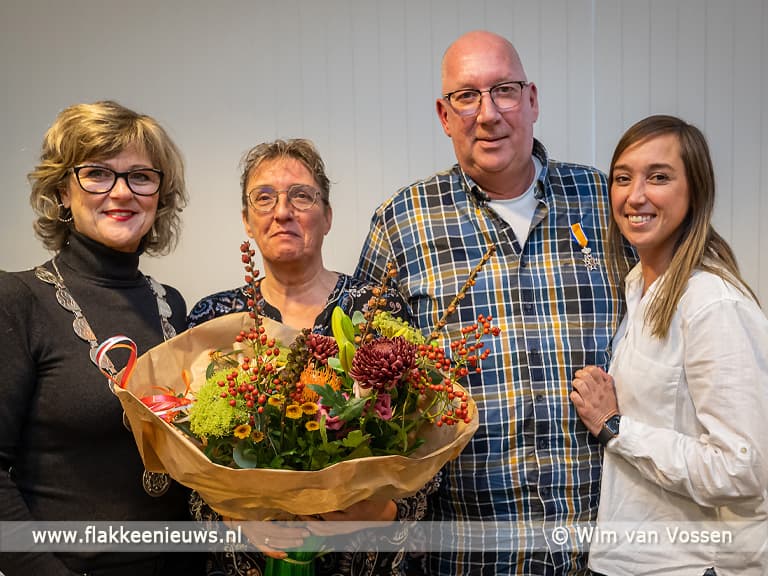 Leen Breeman uit Den Bommel ontvangt een Koninklijke onderscheiding
