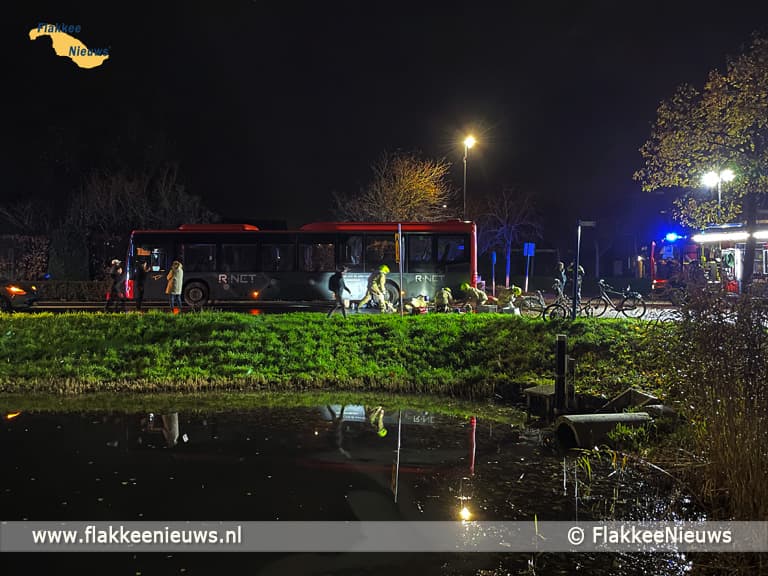 Hulpverlening uitgerukt voor kind onder lijnbus