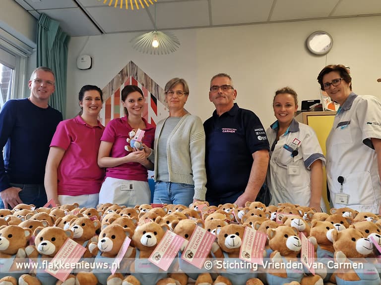 Knuffelberen voor zieke kinderen