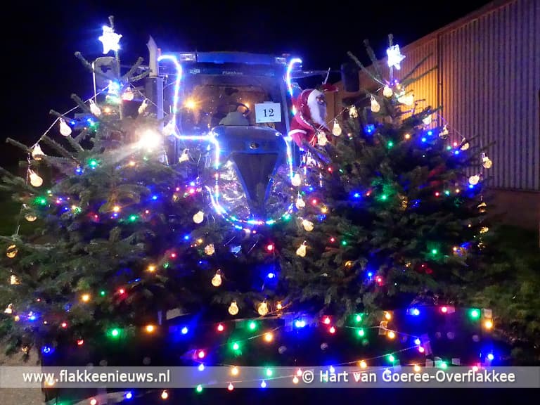 Secret Santa lichtjes parade