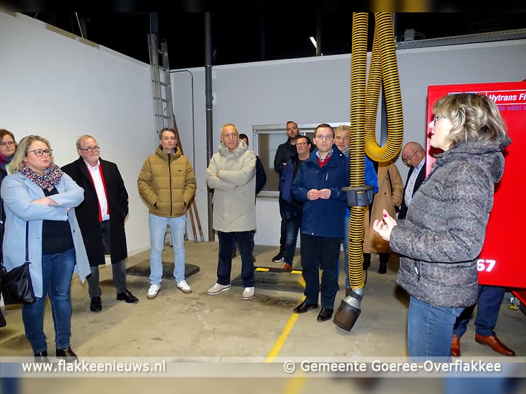 Veiligheidsavond gemeenteraad in brandweerkazerne Sommelsdijk
