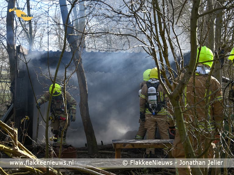 Brand in Dirkslandse polder