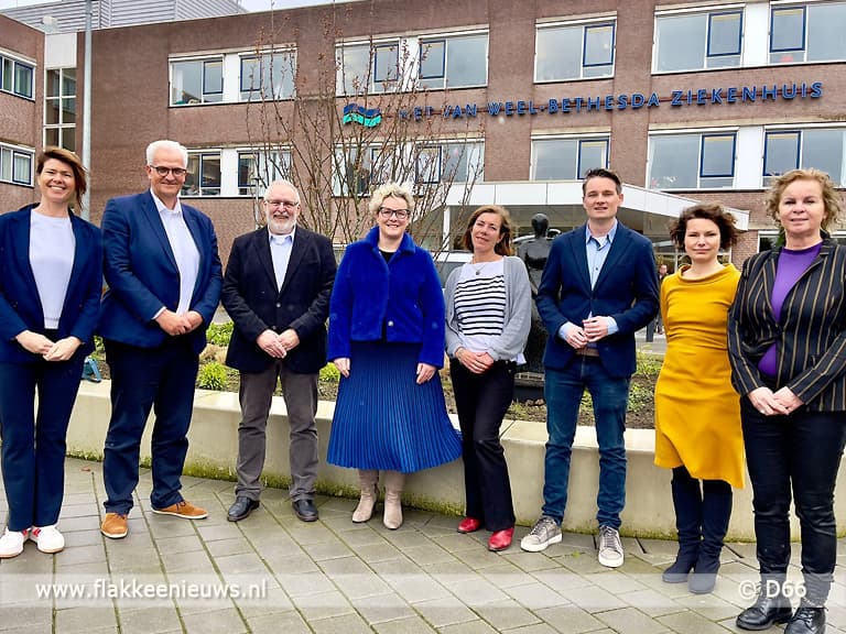 Tweede Kamerlid op bezoek bij Spoedeisende hulp Dirksland