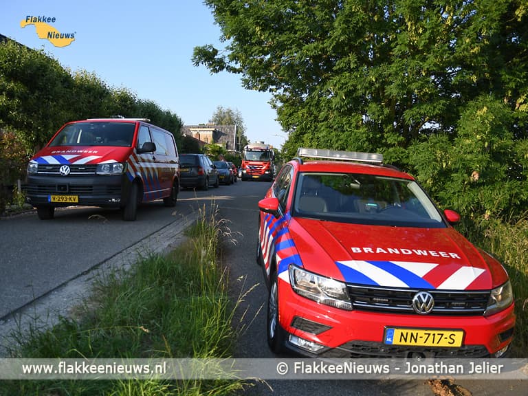 Snelle actie van brandweer beperkt bosbrand Melissant