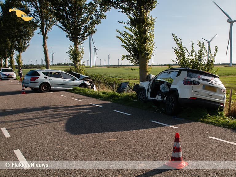 Gewonden bij ongeval op Oudelandsedijk nabij Nieuwe-Tonge