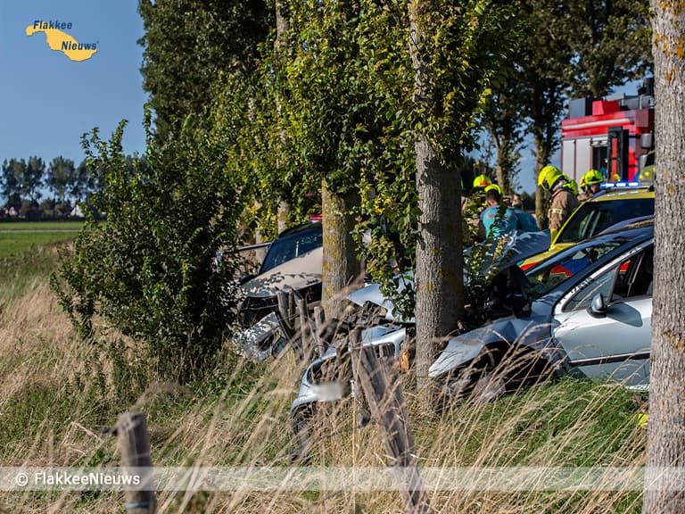 Gewonden bij ongeval op Oudelandsedijk nabij Nieuwe-Tonge