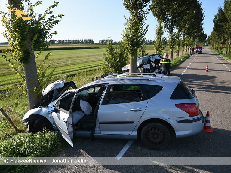 Gewonden bij ongeval op Oudelandsedijk nabij Nieuwe-Tonge