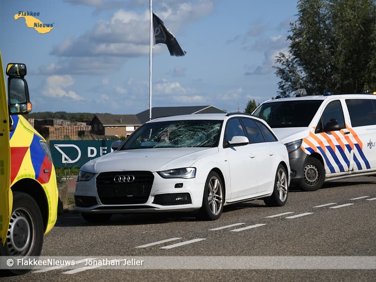 Fietser gewond bij aanrijding Stellendam