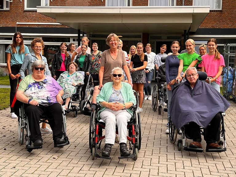 Dagbesteding de Stove blij met hulp leerlingen beroepscampus