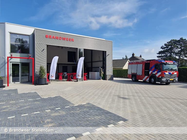 Feestelijke opening nieuwe brandweerkazerne Stellendam