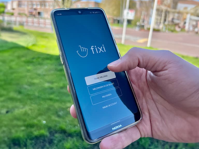 Melding openbare ruimte? Gebruik alleen Fixi!