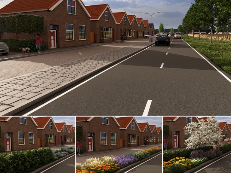Ooltgensplaat beslist over groen ontwerp voor Langeweg